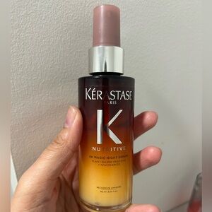 Kerastase Nutritive 8H Magic Night Serum - Black and Gold